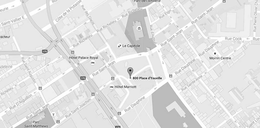 Carte Google Québec